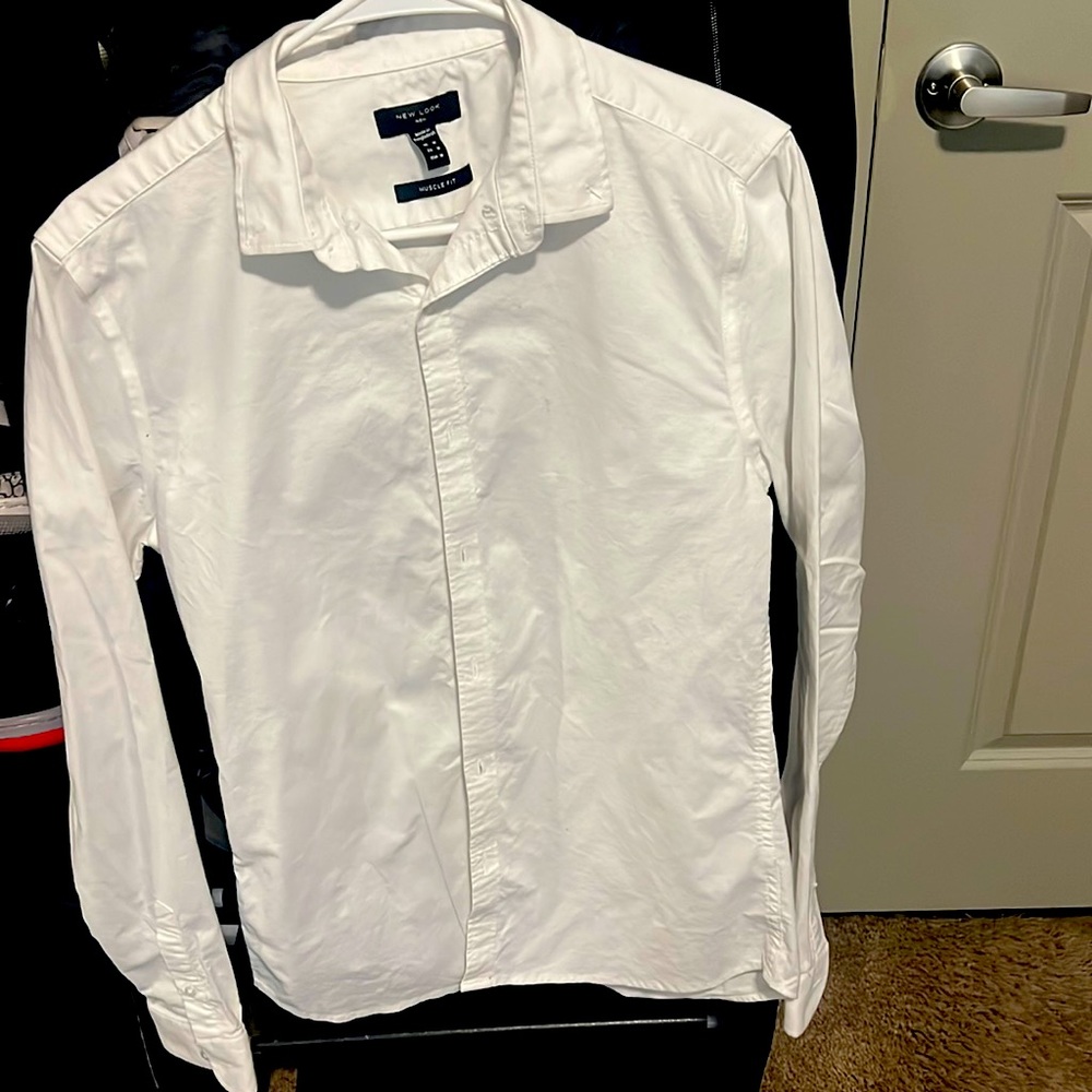 New Look Muscle fit dress shirt